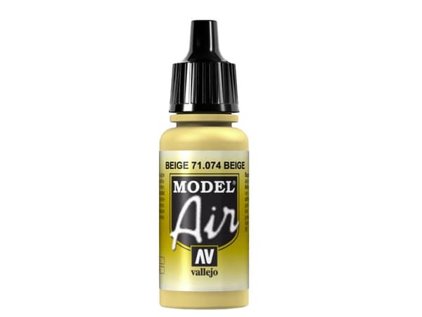 Vallejo 71.074, 17 ml, Beige, Matte, Flaske
