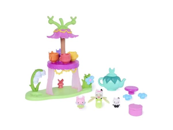 Gabby's Dollhouse Flutterriffic Tea Party Playset