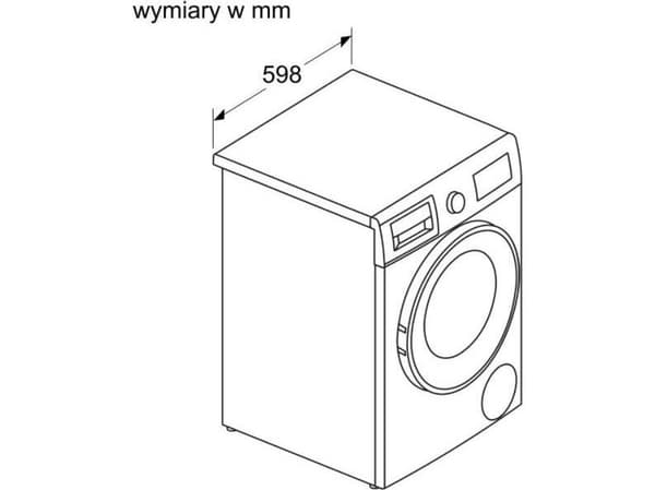 Bosch WNA13401PL vask-/tørkemaskin