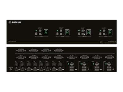 Black Box NIAP 3.0 KM Switch. 8x4 Matrix. DVI-I