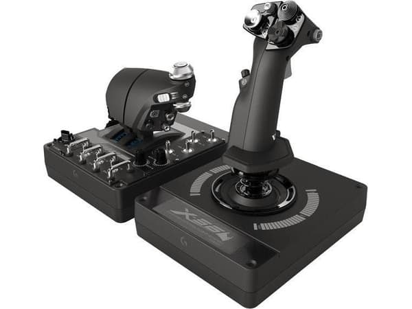 Logitech G Saitek Pro Flight Multi Panel joystick USB (945-000009) + G X56 HOTAS (945-000059)