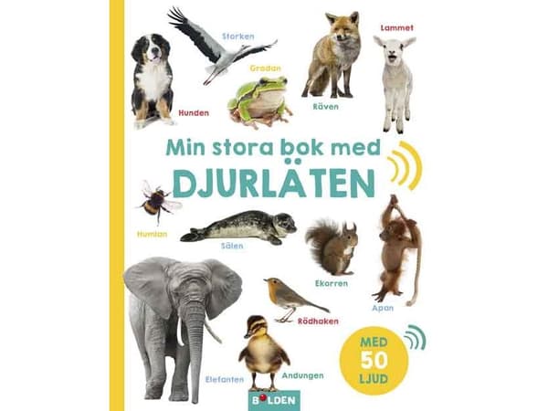 Min store bok om dyreliv | Språk: swe