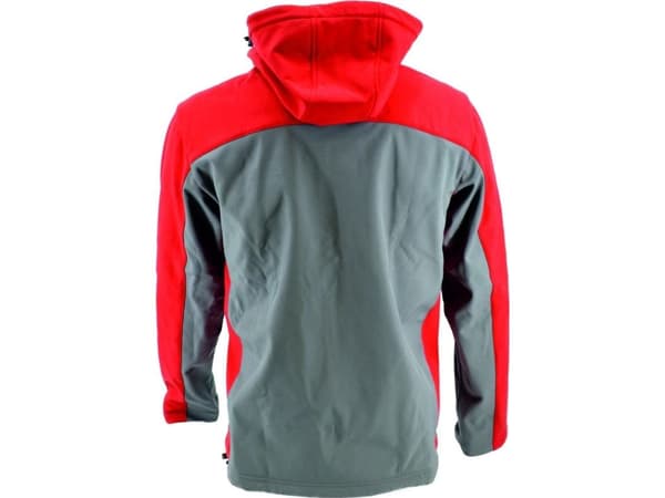 AWTOOLS softshelljacka T4/ röd-grå/ XXXL