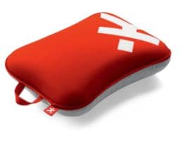 Travel Pillow Mini - röd/vit