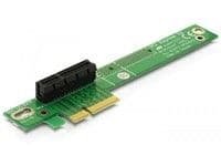 Delock Riser Card PCI Express x4 Angled 90° Left insertion - Kort för stigare