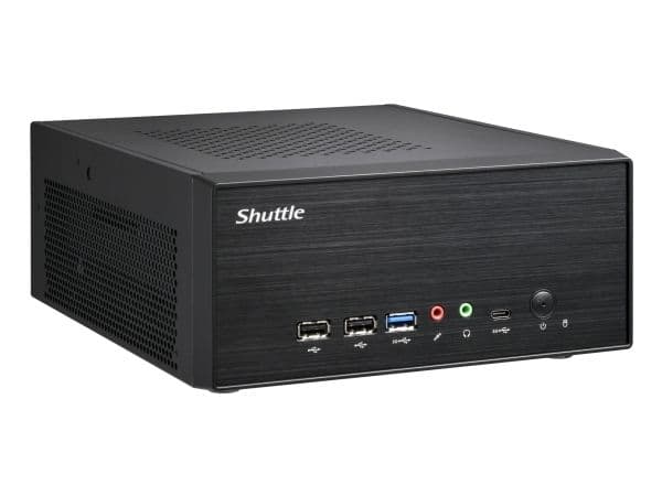 Shuttle XPC slim - Barebone - ingen CPU - RAM 0 GB - Gigabit Ethernet