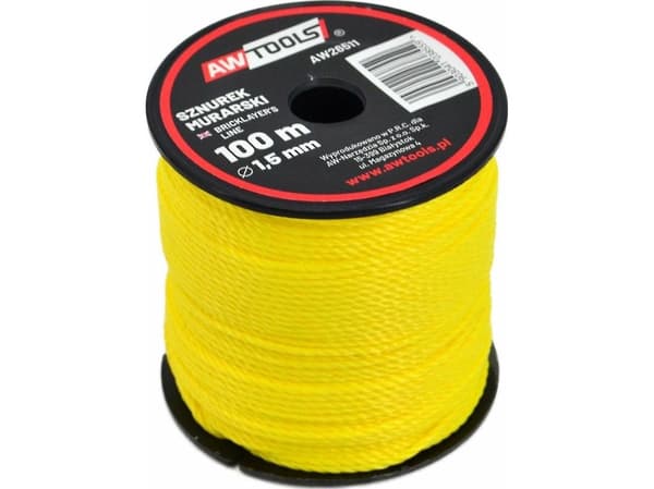 AWTOOLS murarsnöre 100 m / 1,5 mm