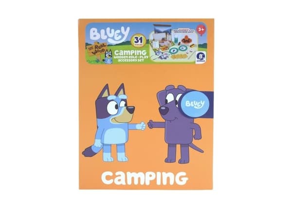 Bluey rollelek Camping