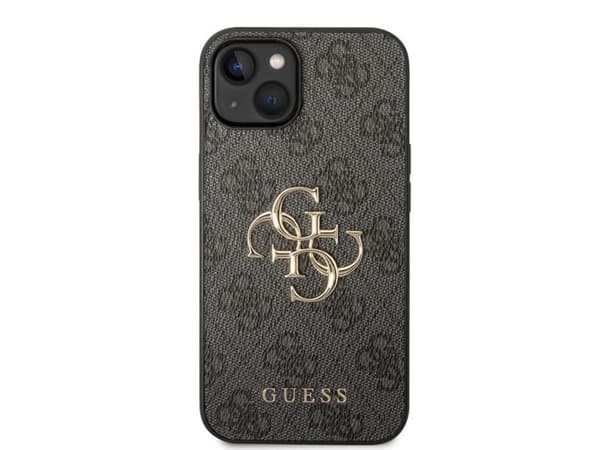 GUESS , Mobilskal, Apple, Apple iPhone 15, 15,5 cm (6.1"), Grå