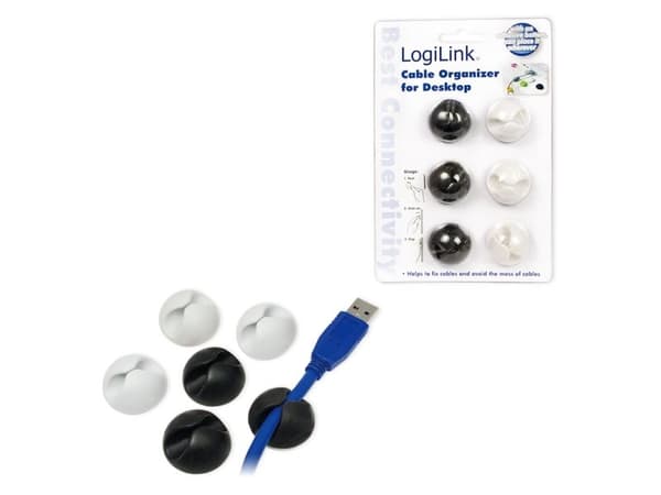LogiLink KAB0010, Vihreä, Vaaleanpunainen, Keltainen