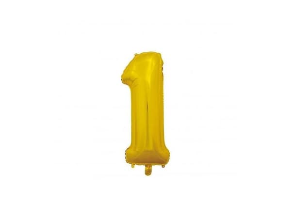 Gull sifferballonger, 66 cm