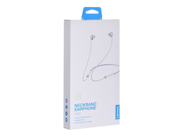 hE08 Bluetooth in-ear hörlurar vit