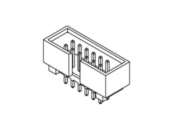 Molex insticksstiftlist (standard) 702463402 1 st Tray