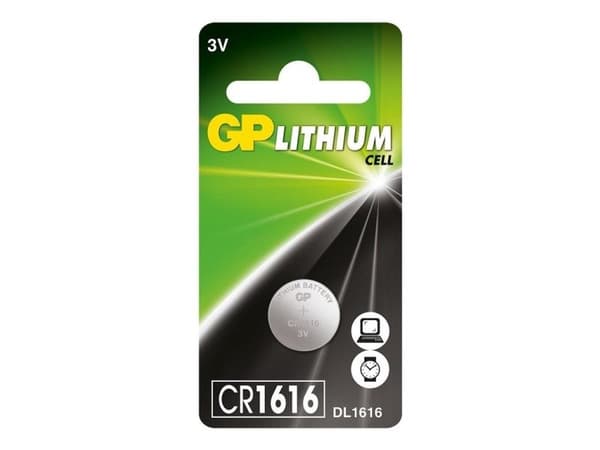 Gp cr1616 batteri stk.