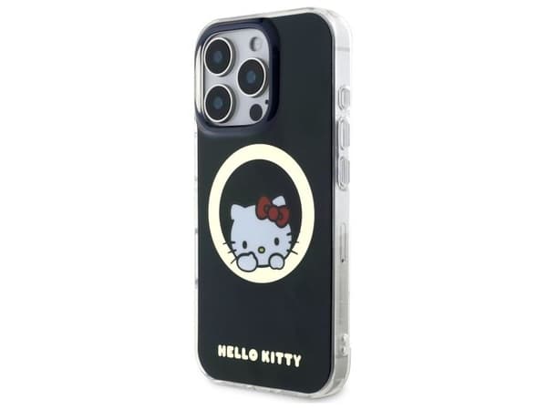 Hello Kitty IML Sweet Kitty Magsafe-deksel til iPhone 16 Pro - sort