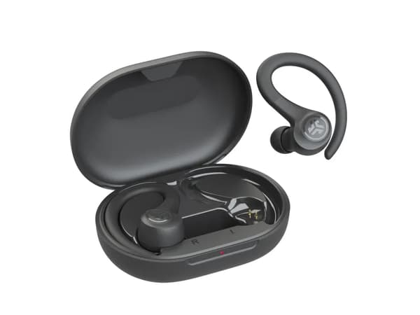 JLab Go Air Sport true wireless-hörlurar Bluetooth, grafit