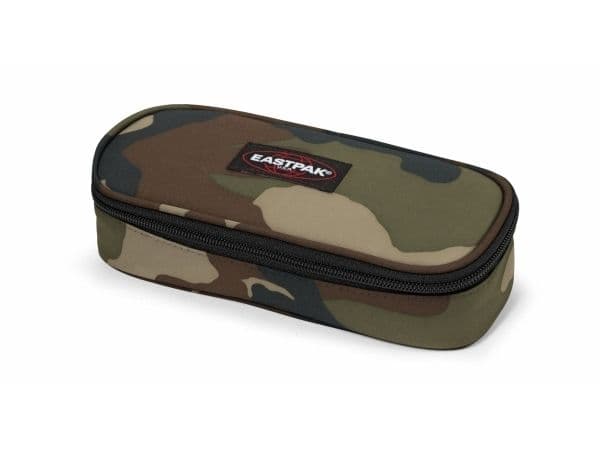 Eastpak Oval Camo, Soft pencil case, Polyester, Multicolour, Image, Zipper, Adolescence