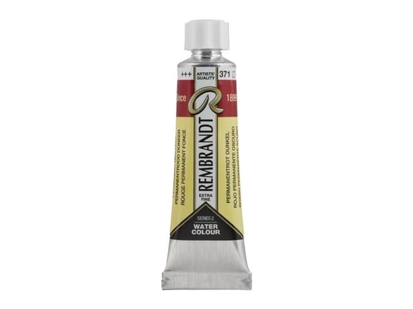 Rembrandt akvarellrør Permanent Red Deep 371