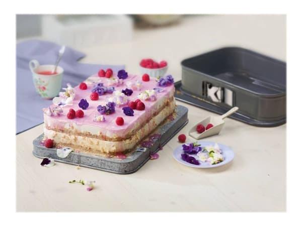 Kaiser La Forme Plus - Springform - 36 x 24 x 8 cm - 5 L - ikke-klebende - rektangulær