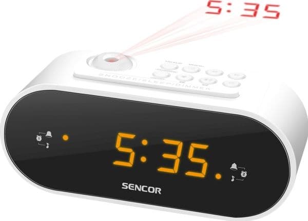 Sencor SRC 3100 W - Klockradio - vit