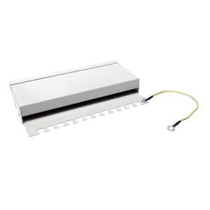 LogiLink NP0017A, Cat6, Grå, Stål, Rackmontering, 1U, RoHS