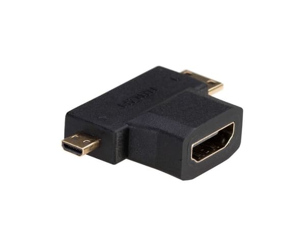 Akyga - HDMI-sovitin - HDMI hun til mini HDMI, mikro HDMI han - lajittelu