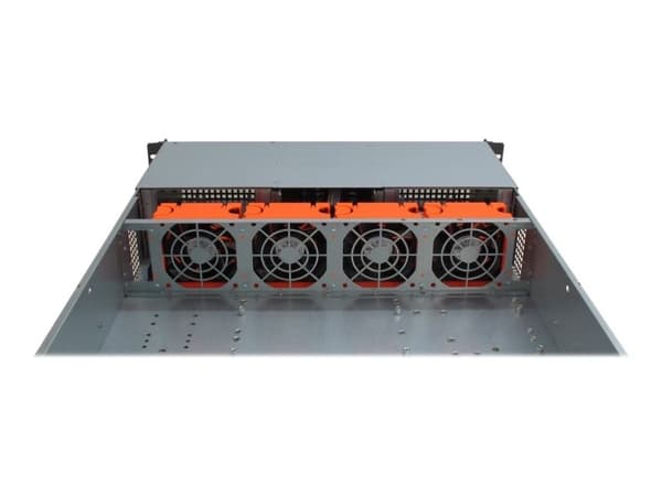 Inter-Tech IPC 2U-20255 - Rackmonterbar 2U - full AT - ingen strømforsyning (EPS2U) - USB