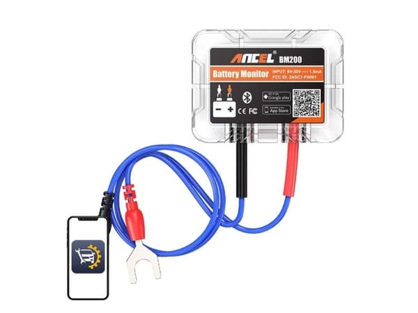 Bluetooth batteritest Ancel BM200 | transparent