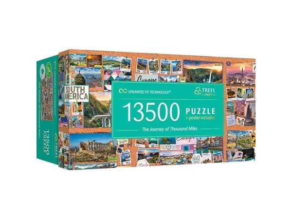 Trefl 81025, 13500 stk, Annet, 12 år