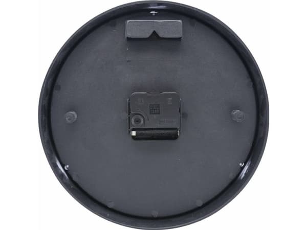 NeXtime Peter, Vägg, Analog clock, Rund, Svart, Vit, Plast, Batteri