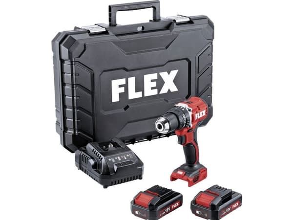 Batteridriven slagborrhammare FLEX PD 2G 18,0V LD 2x2,5Ah