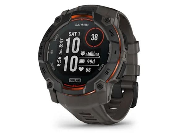 Garmin Instinct 3 Solar urheilukello - 50mm musta (010-02935-00)