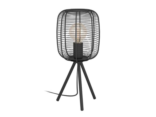 EGLO RINROE bordslampa E27 svart