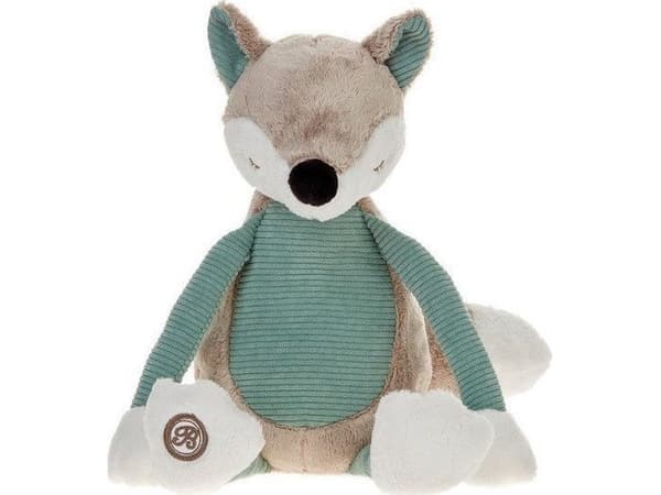 Beppe Beppe maskotdocka Lis Axel, vit/ljusgrå, 27 cm