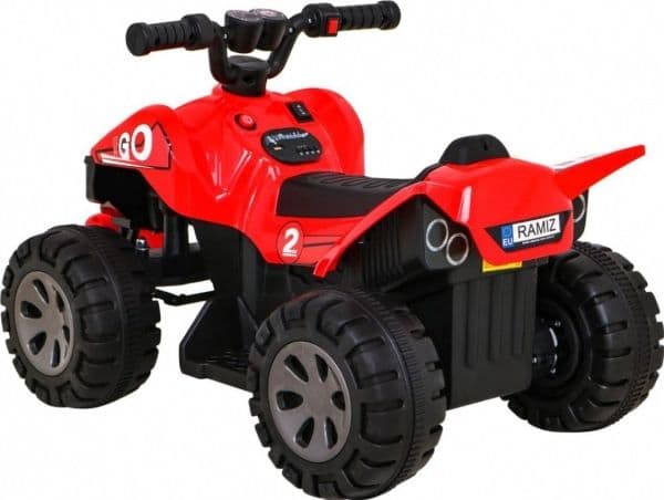 Ramiz elbil Quad THE FASTEST röd