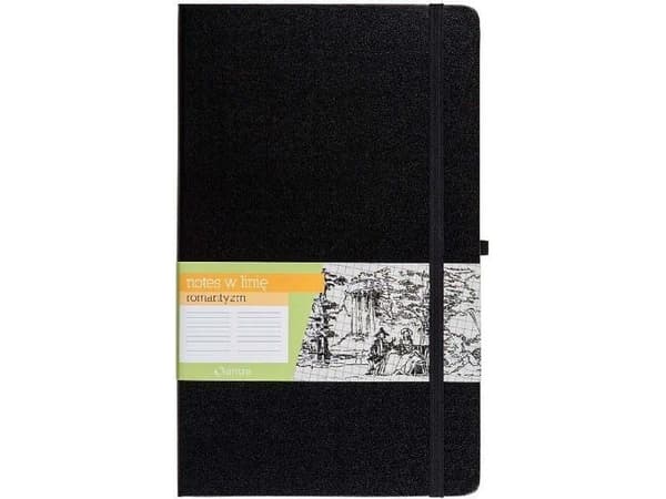 Antra Notes A6 Line Romanticism Musta (254234)