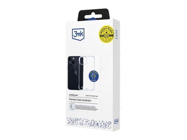 3MK Just20g Clear Case etui til Apple iPhone 15 Plus
