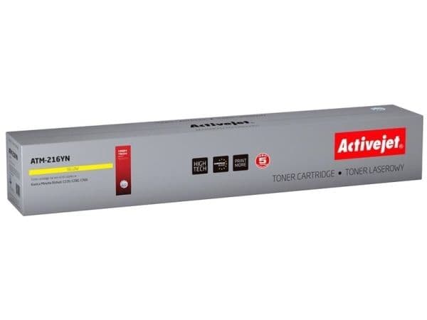 Activejet ATM-216YN, 26000 sidor, Gul, 1 styck