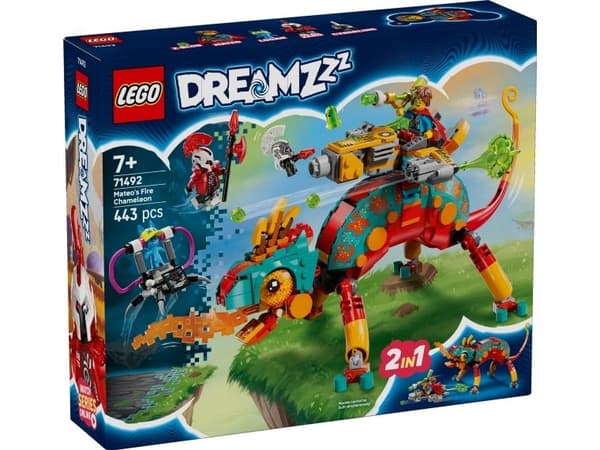 LEGO DREAMZzz 71492 Mateos eldkameleont