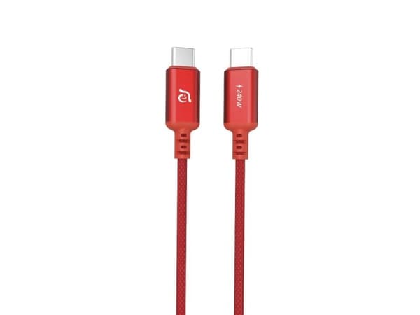 Adam Elements CASA P200, 2 m, USB C, USB C, USB 2.0, 0,48 Gbit/s, Rød