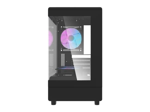 Darkflash DB330M chassi svart + 3 fläktar