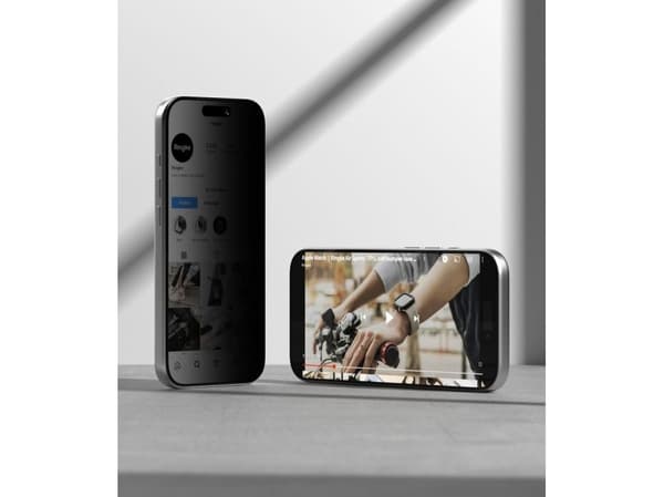 SZKLO PRYWATYZUJACE RINGKE EASY SLIDE 2-PACK IPHONE 18 PRO PRIVACY