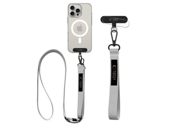 Tech-Protect TECH-PROTECT C6S Rope Axelremsväska Crayon Grey