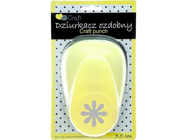 DP Craft dekorationsstans 7,5 cm prästkrage