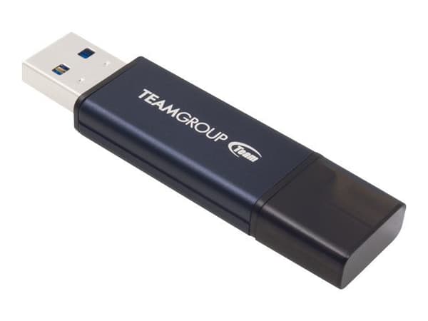 Team C211 - USB flash-enhet - 32 GB - USB 3.2 Gen 1 - blå, grå