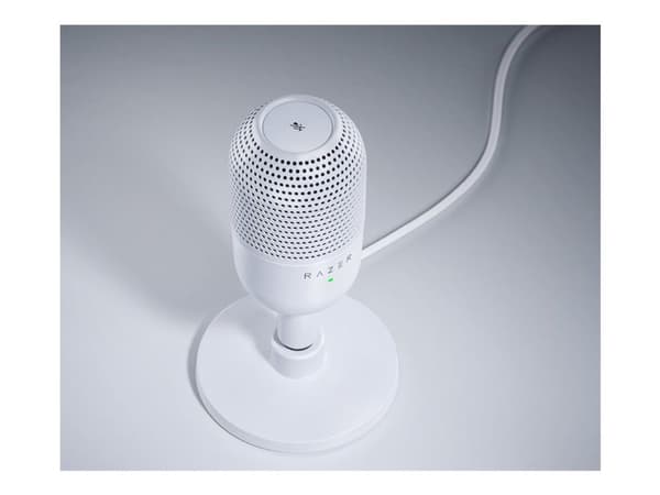Razer Seiren V3 Mini - Mikrofon - USB - hvit