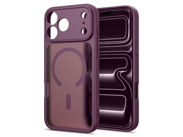 Tech-Protect BasicMag MagSafe Case for iPhone 17 Pro / 18 Pro - Burgundy Matte