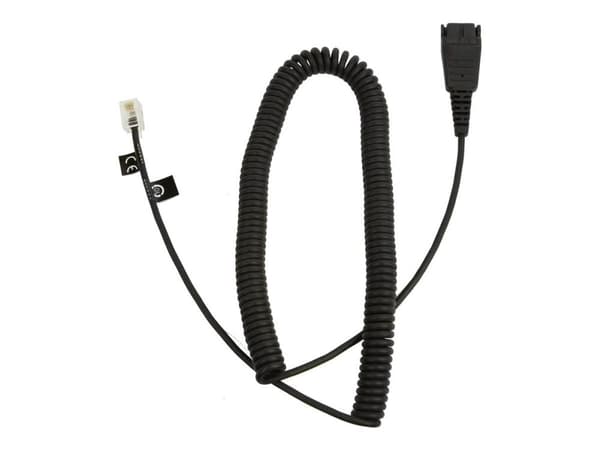 Jabra - Hodetelefonkabel - Quick Disconnect til RJ-10