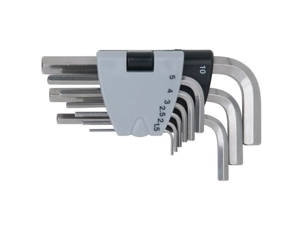KS Tools 964.0320, 9 stykker, Rustfritt stål, DIN ISO 2936, 282 g
