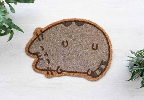 Pusheen dørmatte i katteform (40 x 60 cm)